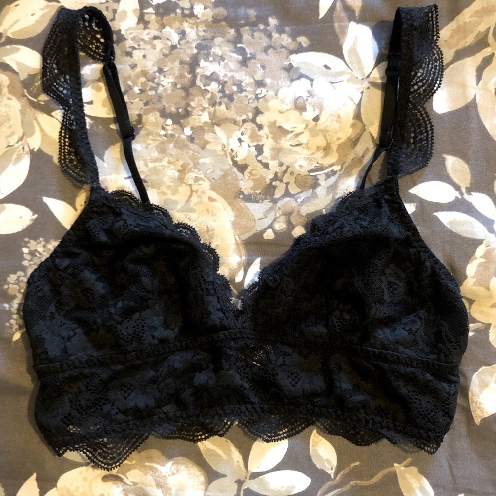 PINK Lace Bralettes x2